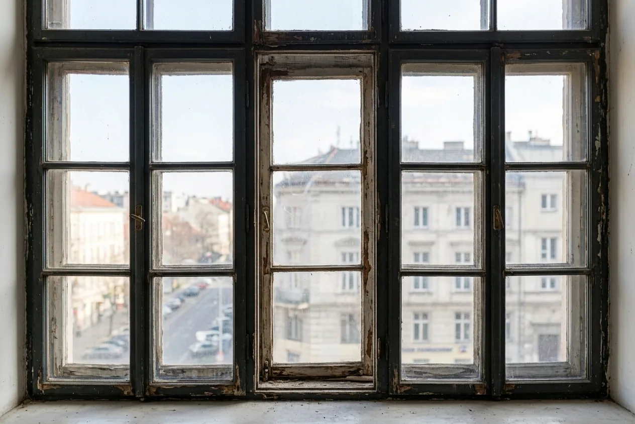 Vitrier / vitrerie à Levallois-Perret — avant (chantier 2)